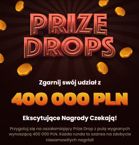 Dragon Slots Kasyno Prize Drops